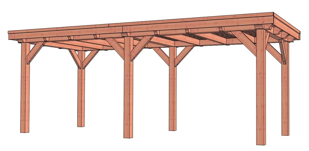 Siena veranda | 640 x 300 cm