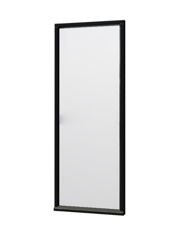 Steel Look raam 84.4cm | gelaagd dubbel glas | incl. bevestigingsmaterialen