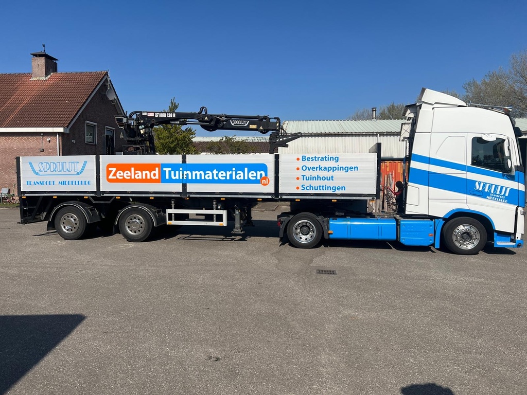 Bijdrage transportkosten vrachtwagen