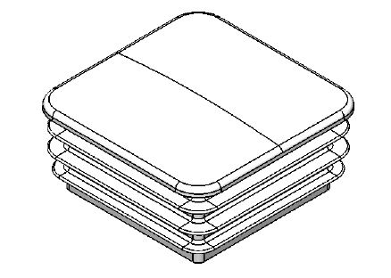 ECCOdal Markers | 74x74mm | Wit