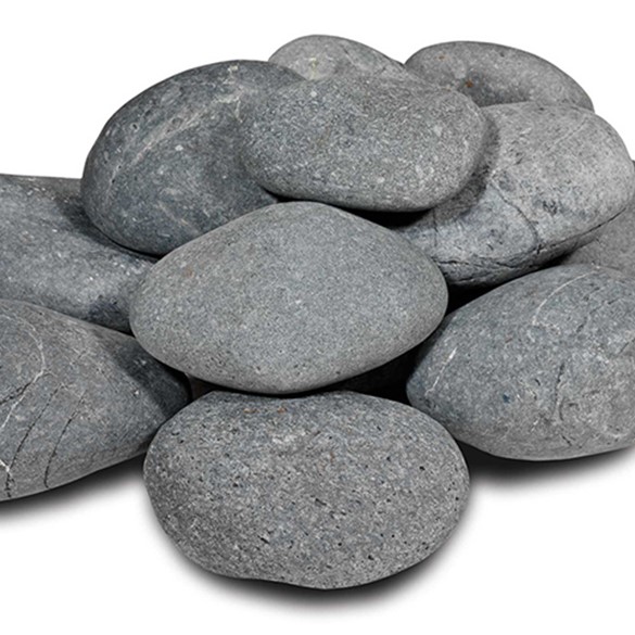 Beach pebbles zwart | 30-60mm