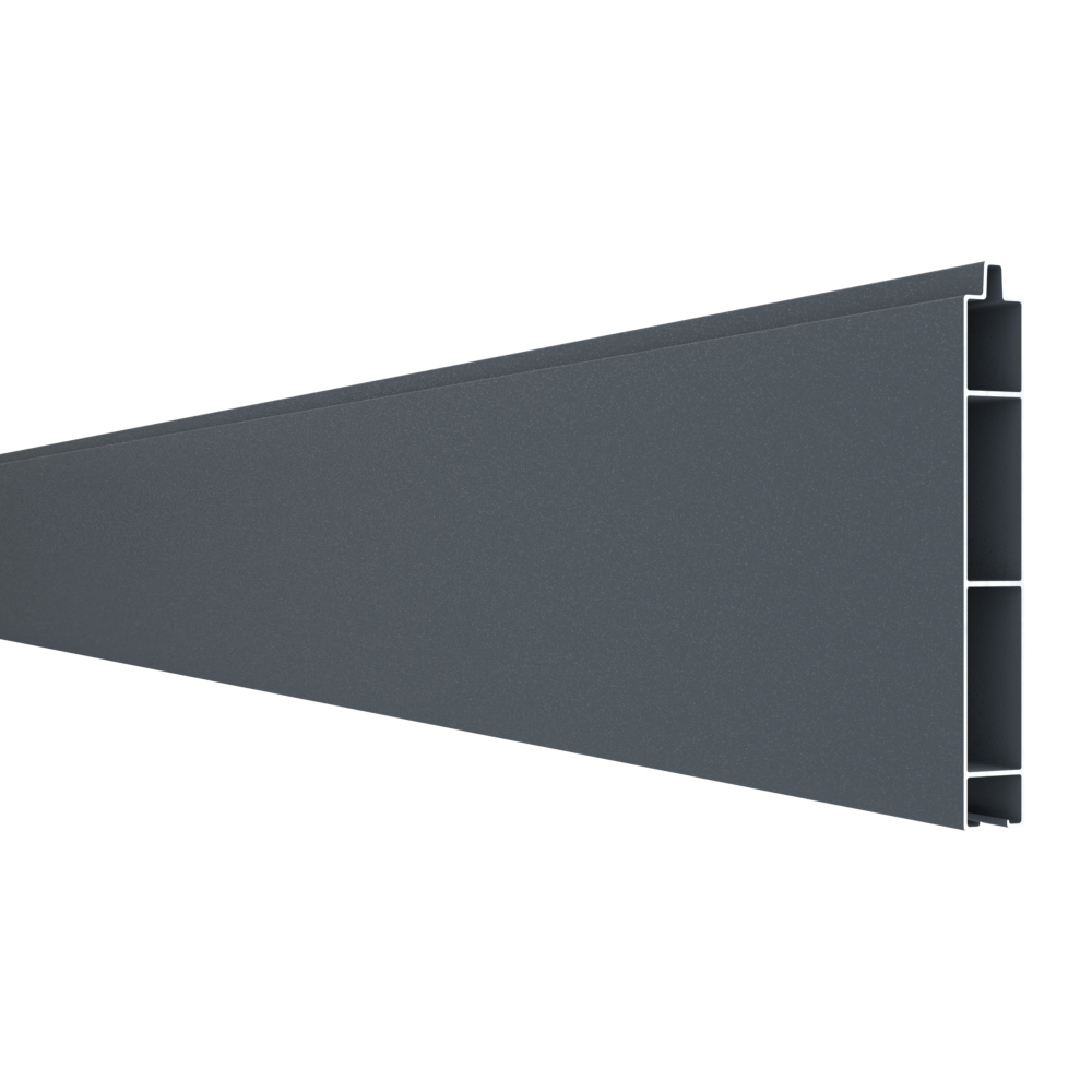 aluWoods Budget aluminium vulling | 21x160x1780mm | zwart