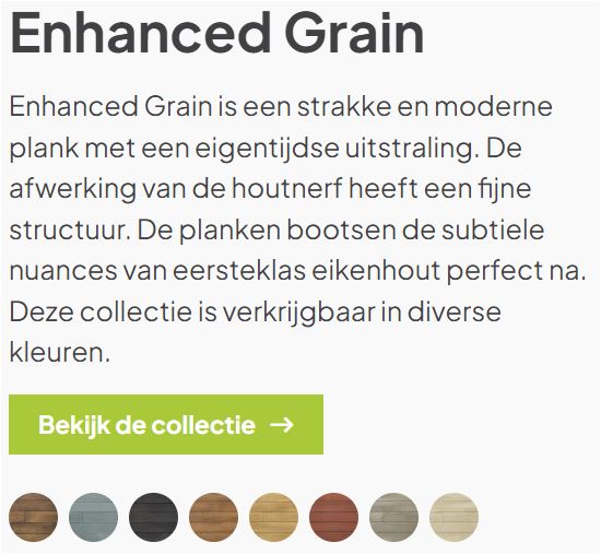 De Millboard Enhanced Grain-collectie