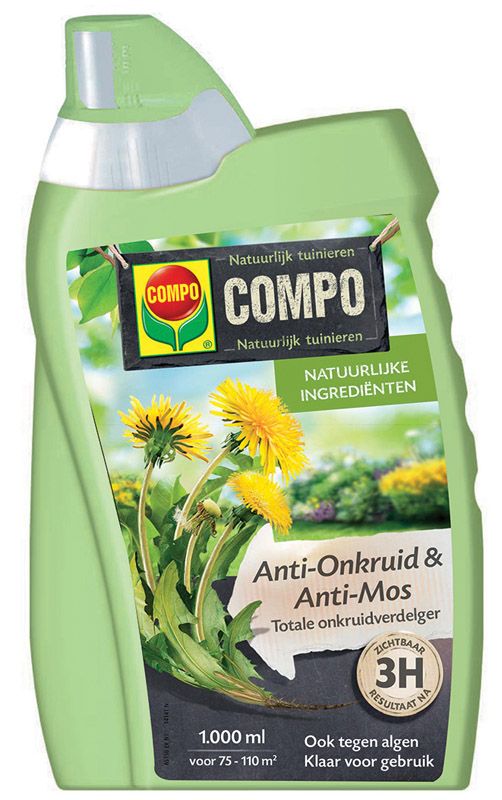 Compo Anti-Onkruid &amp; Anti-Mos | 1 Ltr concentraat