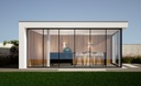 Poolhouse Modern | 630 x 330cm glas