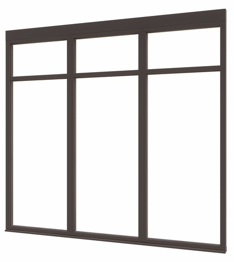 Douglas Steellook raam 248 of 298cm | gelaagd dubbel glas | incl. bevestigingsmaterialen