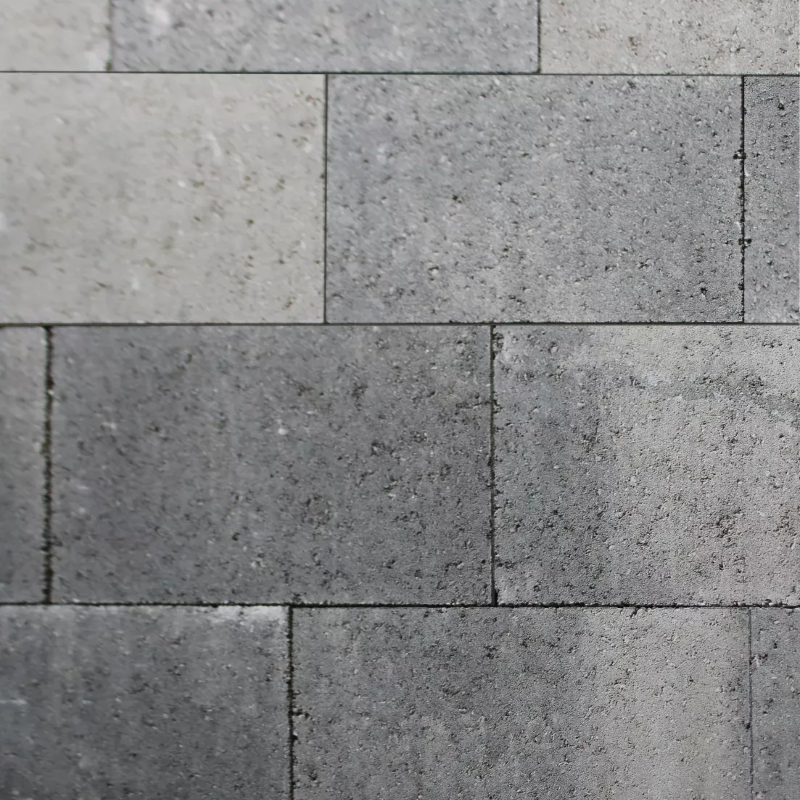 MB Vlakstone 20x30x6 grijs/zwart | restant 10,8m²