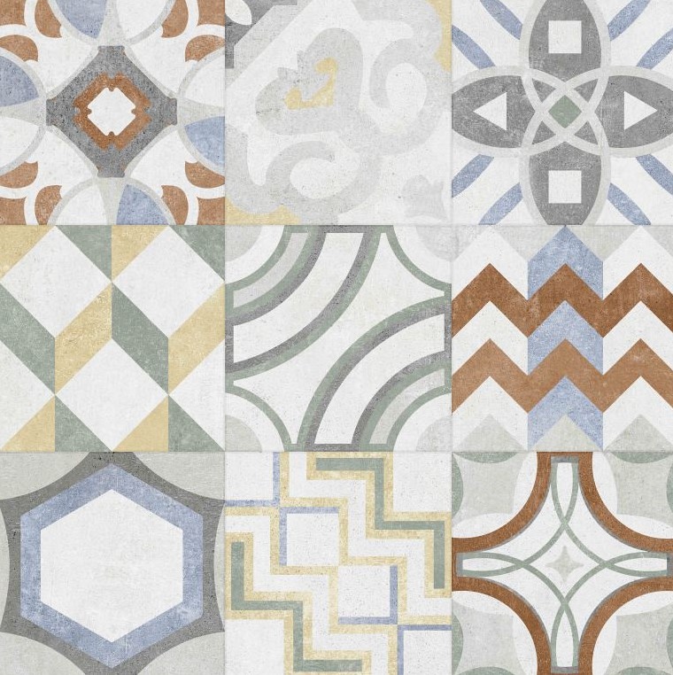 GeoCeramica Porto Mix | 60x60x4cm |  -restant 12.24m²-