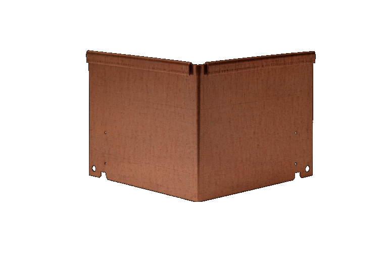 Hoekstukken voor Luxe borderopsluiting | 3 metaalsoorten &amp; 3 hoogtes