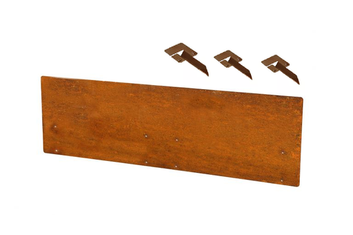 Kantopsluiting voor keramiek &amp; bestrating | 300 x 10cm incl. 3 montage spieën