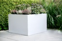 Plantbak Connect Mat Wit | 3 hoogtes, vierkant en rechthoek in diverse afmetingen
