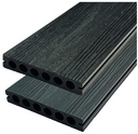 DuoDeck Co-Extrusie Grey - Coal | 2.3 x 13.5 x 400cm | 2 kleurcombinaties