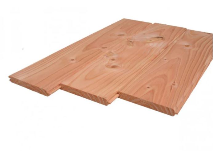 Douglas Dakbeschot 18x145 mm Gedroogd en Geschaafd
