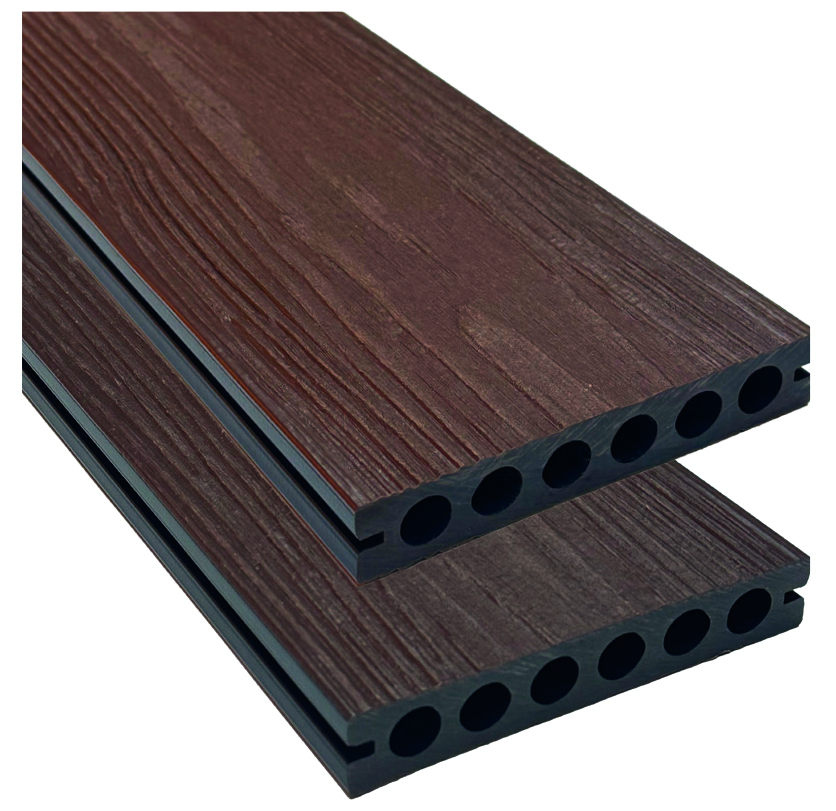 DuoDeck Co-Extrusie Ipé - Teak | 2.3 x 13.8 x 400cm | 2 kleurcombinaties