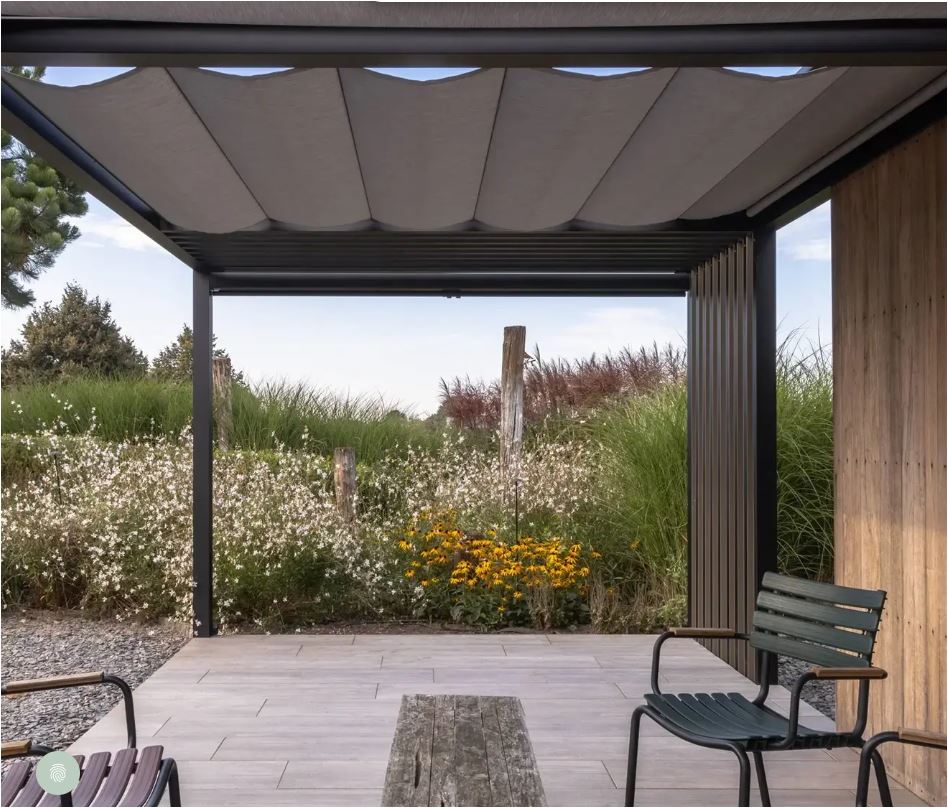 Luxxout Terrasoverkapping Solem | tot 400cm breed &amp; 500cm uitval