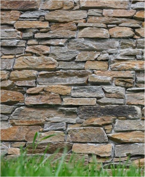 Steenpaneel Brons-Rustiek Puzzle |  +/- 8m²