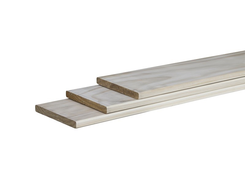 Plank accoya | 2.0x19.5x360cm | geschaafd