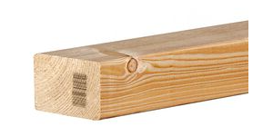 Regel vurenhout | 4.4x7.0cm | geschaafd