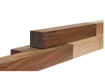 Combi-paal | Douglas hardhout H2H | 14.3x14.3cm