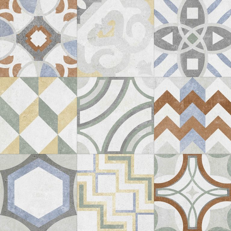 GeoCeramica Porto | 60x60x4cm | Mix