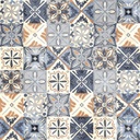 GeoCeramica Due Decora Multicolor | 60x60x4cm