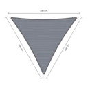 Schaduwdoek driehoek waterdicht
