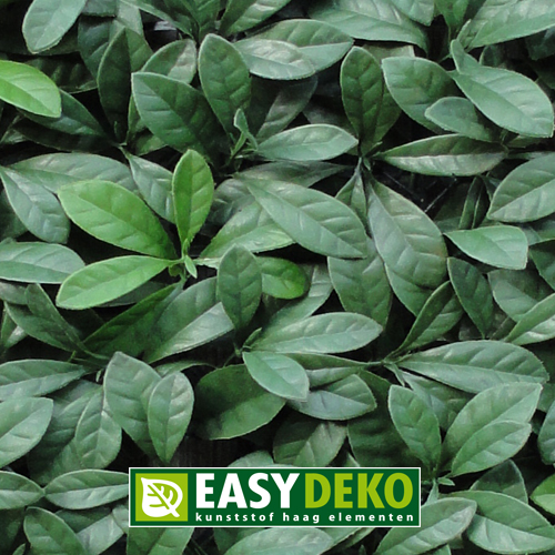 [KH-02300] Easydeko Kunsthaag Laurier Prunus donker per m²