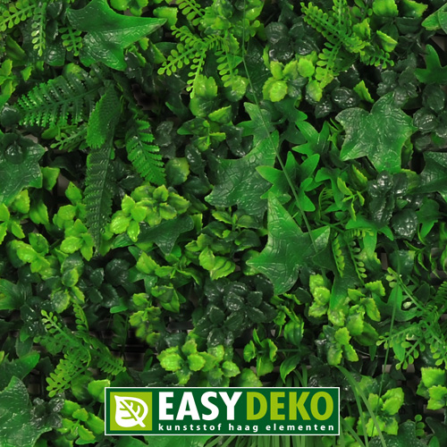 [KH-01000] Easydeko Kunsthaag Vegetatie grof blad per m²