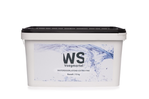 [WS.112] WS Voegmortel Extra Fine | Basalt | 15kg in emmer