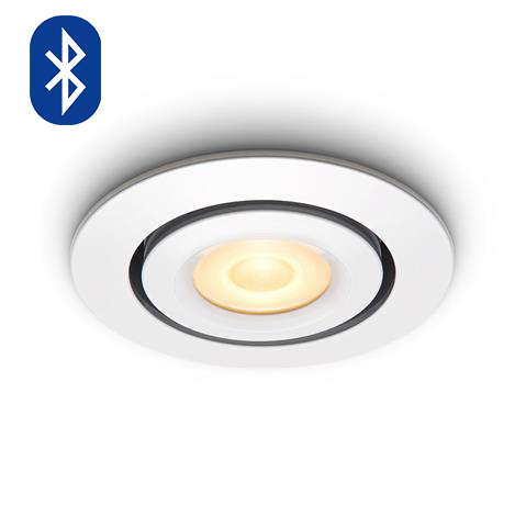 Genua inbouwspot kantelbaar LED | Veranda | Set 8 stuks | Tuya Bluetooth dimmer