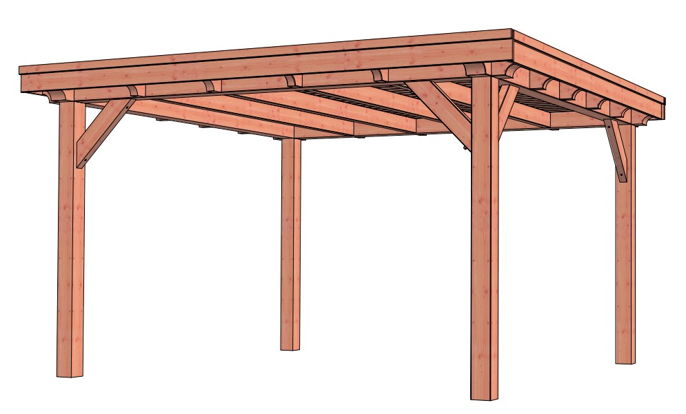 Siena veranda | 415 x 415 cm