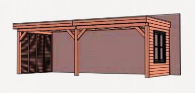 Aanbouwveranda Ancona | 730 x 330 cm