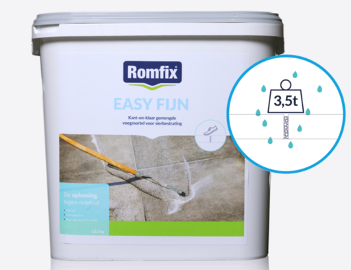 ROMFIX® Easy Fijn | kant &amp; klaar voegmortel