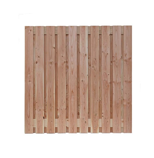 Luxe tuinscherm | 19+2 planks | geschaafd douglas