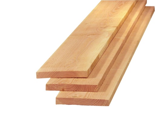 Plank douglas | 2.2x15cm | vers en fijnbezaagd