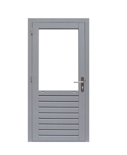Hardhout deur met isolatie glas | linksdraaiend