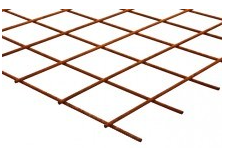 [HM.ABMQS575] Gaaspaneel onbehandeld | 300x200cm | maaswijdte 7.5x7.5cm