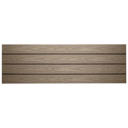 [FC.2216] FiberDeck Tile WPC 90x30x2.2cm | Light Grey